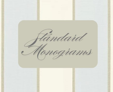 Standard Monograms