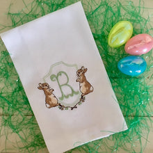 Load image into Gallery viewer, Rabbit Frame Huck Towel