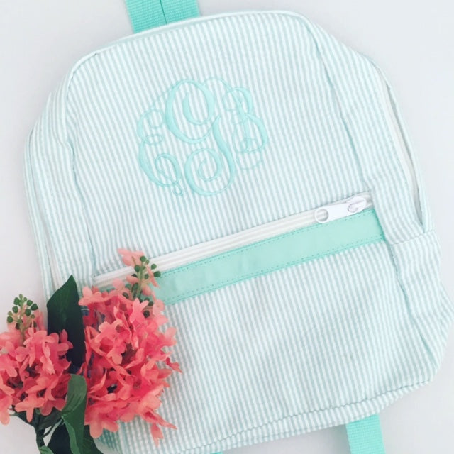 Seersucker Backpack