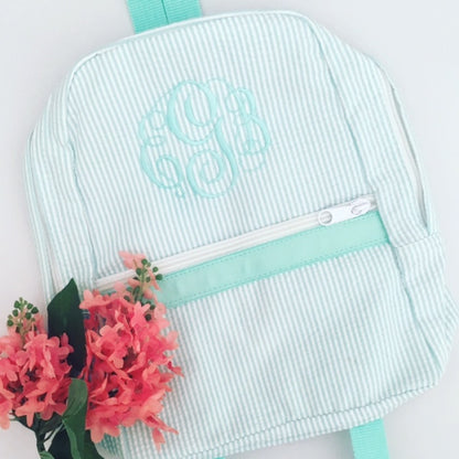 Seersucker Backpack